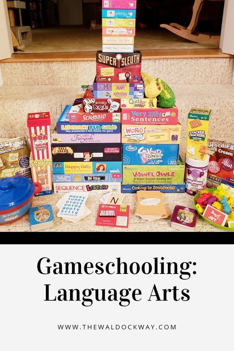 Gameschooling 2nd Grade, Gameschooling Kindergarten, Game Schooling, Homeschooling Organization, Game Closet, Boys Activities, Ela Games, Language Arts Games, Homeschool Games