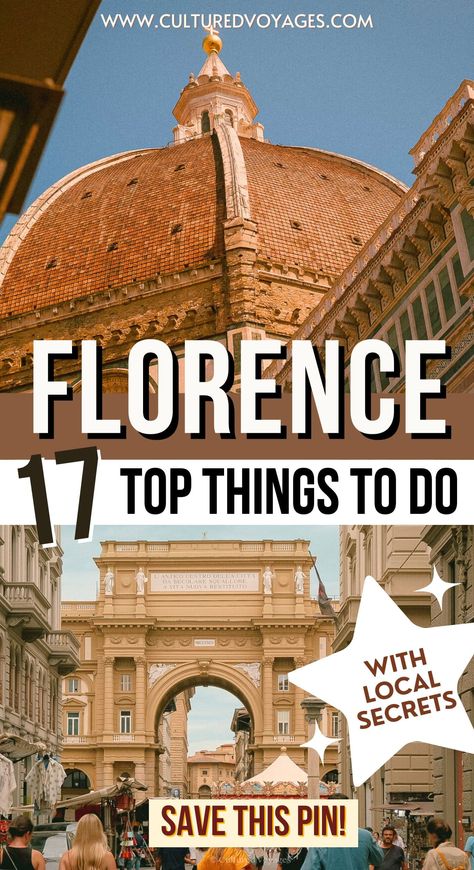 This guide covers the top things to do in Florence, from visiting Florence landmarks to wine tasting tours in Florence. If you're looking for the best Florence attractions, read this comprehensive list of what to do in Florence.things to see and do in florence | fun things to do in florence | things to do in florence at night | cool things to do in florence | best free things to do in florence italy | Day trips from florence | Florence travel guide Florence To Do List, Day Trip From Florence Italy, Florence Day Trips, One Day In Florence Italy, Florence Italy Museums, Florence Must See, Florence To Do, What To See In Florence Italy, What To Do In Florence