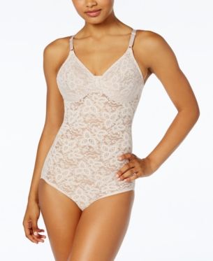 Bali Women's Firm Tummy-Control Lace N Smooth Body Shaper 8L10 - Tan/Beige 36DD Stretch Lace Fabric, Lace Body, Women's Shapewear, Body Shaper, Body Shapers, Baby Clothes Shops, Bra Women, Trendy Plus Size, Swimwear Tops