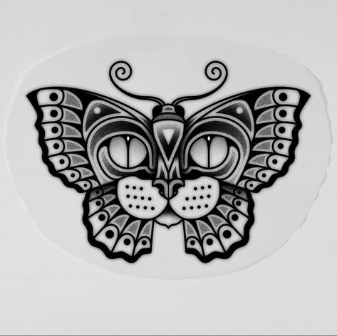 Traditional Butterfly Tattoo Stencil, Traditional Butterfly Tattoo Design, Butterfly Traditional Tattoo, Neotraditional Tattoo Flash Art, Trippy Butterfly, Traditional Butterfly Tattoo, Traditional Tattoo Stencils, Traditional Butterfly, Traditional Tattoo Inspiration