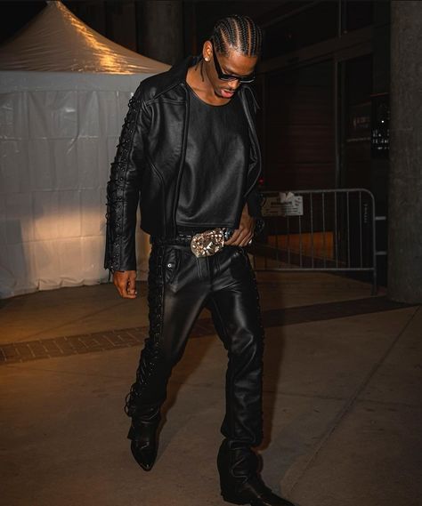 Black Rockstar Outfit Men, Black Rockstar Aesthetic Men, Black Rockstar Aesthetic, Rockstar Aesthetic Men, Punk Rock Outfits Men, Shai Alexander, Rockstar Style Men, Rockstar Outfit Men, Rapper Outfit