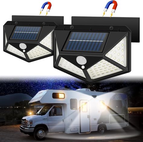 |Features/Details/Specifications| EJYTRVT Solar RV Porch Light - Magnetic Installation, Motion Activated Sensor Light, Camper Exterior LED Lighting, RV Awning Lights for RVs, Trailers, Campers, 5th Wheels, 2 Pack #EJYTRVTSolarRVPorchLight #ExteriorLighting #Lighting #EJYTRVT $SolarRVPorchLight #SensorLight #CamperExteriorLEDLighting #RVAwningLights Camper Exterior, Rv Porch, Rv Exterior, Awning Lights, Led Exterior Lighting, Exterior Lights, Dim Light, Porch Light, Sensor Light