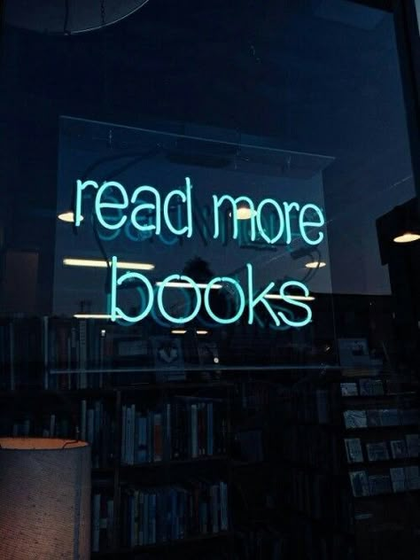 Books And Tea, Ravenclaw Aesthetic, Neon Quotes, Neon Words, Read More Books, Neon Lights, I Love Books, Ravenclaw, Book Aesthetic