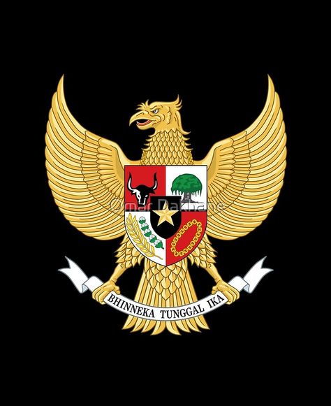 "Indonesia Garuda Pancasila" iPad Case & Skin by OmarDakhane | Redbubble Indonesian Design, Indonesian Flag, Sejarah Kuno, Chinese Background, 3d Poster, National Emblem, Canvas Learning, Angels Logo, Pastel Colour Palette