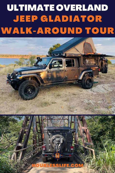 Overlanding Jeep Gladiator walk-around tour Jeep Gladiator Overland, Central American, Jeep Gladiator, American Country, Time To Go, Outdoor Camping, Talk About, A Year, Philosophy