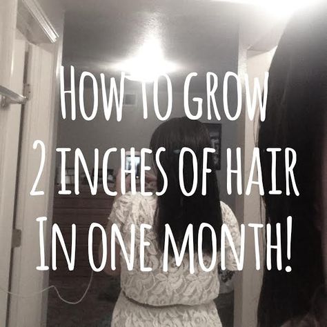 How to grow 2 inches on hair in only one month! If you have dry hair that wont grow or just want healthier hair- read this! #hairgrowth Hair Growth Chart In Months, Hair Growth Timeline, 6 Month Hair Growth, Grow Curly Hair, Hair Growth Progress, Hair Growth Charts, Hair Growth Journey, 12 Inch Hair, Lemon Drops