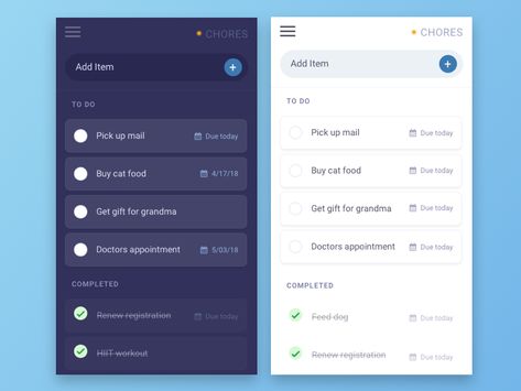 Todo List Mobile App To Do List Web Design, To Do List Website Design, Todo List Web Design, Todo List Ui Design, To Do List App Design, Todo App Ui Design, List Ui Design Mobile, Todolist Ideas, Todo List Ideas