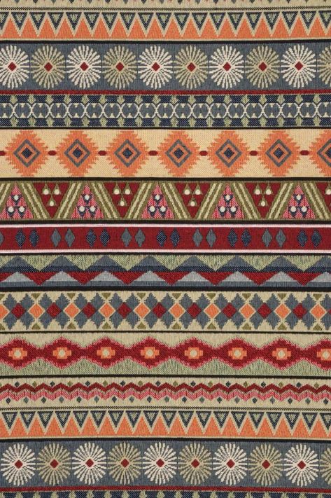 Aztec Fabric, Rustic Fabric, Bohemian Room, Room Styles, Aztec Art, Woven Tapestry, Bohemian Pattern, Digital Borders Design, Bold Patterns