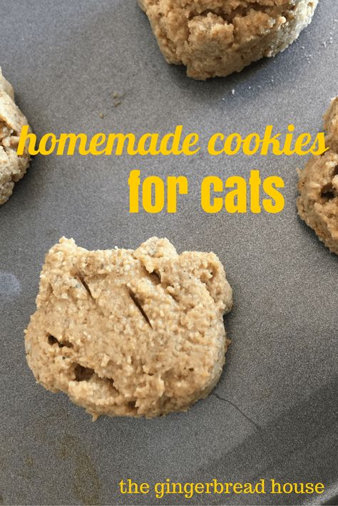 homemade cookies for cats Cookies For Cats, Homemade Cat Treats Recipes, Diy Cat Treats, Flea Shampoo For Cats, Pet Treats Recipes, Homemade Cat Food, Homemade Cat Toys, Pet Treat, Two Ingredient