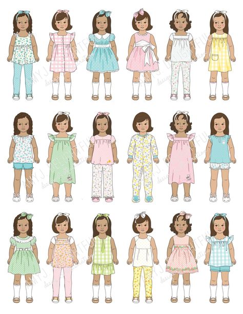 DIY Paper Dolls: Printable Templates for Craft Enthusiasts Childrenswear Illustration, Children Fashion Sketch, Doll Stickers, Clothes For Dolls, Diy Sandals, Quiet Activities, Stickers Digital, Kids Dress Up, Photo Stickers