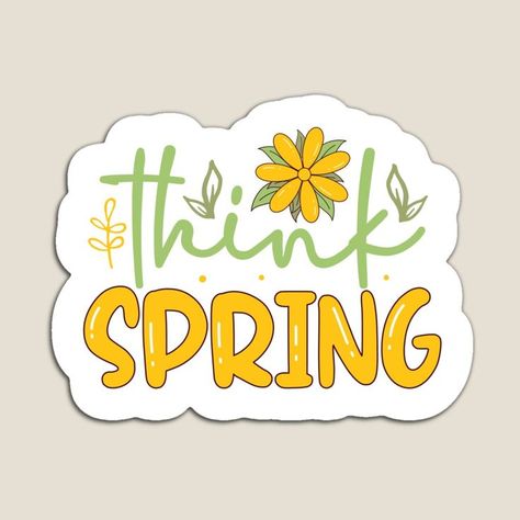 Spring Sticker Ideas, Cute Spring Stickers, Spring Stickers Aesthetic, Happy Spring Images, Spring Drawings, Gift To Your Best Friend, Spring Graphics, Spring Stickers, Spring Drawing