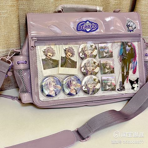 Itabag Enstars, Itabag Aesthetic, Kawaii Ita Bag, Itabag Anime, Pink Ita Bag, Ita Bags, Ita Bag, Drawing Body Poses, Traditional Chinese Medicine