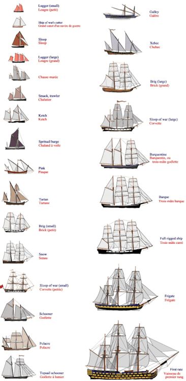 Pirate Ship Parts, Pirate Ship Blueprint, Parts Of A Ship Diagram, Types Of Sailing Ships, Types Of Pirate Ships, Ships And Boats, Different Types Of Boats, Pirate Ship Layout, Ship Recks