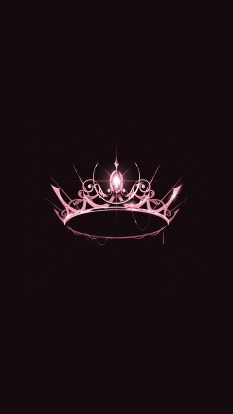 Black Crown Aesthetic Wallpaper, Blackpink Crown Wallpaper, Blackpink Crown, Crown Wallpaper, Crown Aesthetic, Hello Kitty Images, Pink Crown, Kitty Images, Black Crown