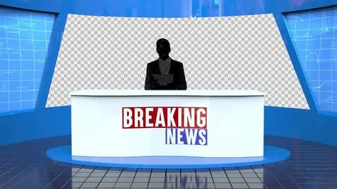 Table And Breaking News Banner Background In The News Studio Loop by MUS_GRAPHIC_ Newscasting Background, News Channel Background, Anchor Background, News Background, Joker Hd Wallpaper, Youtube Banner Backgrounds, Free Green Screen, Virtual Studio, Studio Background Images