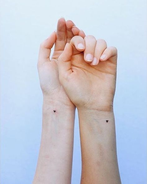 Inspire Tattoo, Twin Tattoos, Themed Tattoos, Tattoos Meaning, Small Couple Tattoos, Meaningful Symbols, Tattoos Meaningful, Matching Sister Tattoos, Matching Sisters