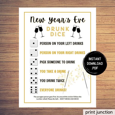 Virtual Party Games, New Years Games, Easy Drinking Games, Teen Birthday Party Games, Preteen Birthday, 1st Birthday Games, 1st Birthday Party Games, Drunk Games, New Years Eve Games