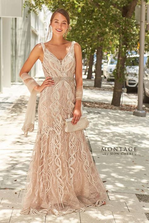 Horsehair Hem, Montage By Mon Cheri, Boho Mother, Mother Of The Bride Dresses Long, Lace Beading, Mother Of The Bride Gown, Trumpet Dress, Mother Of Groom Dresses, Trumpet Gown