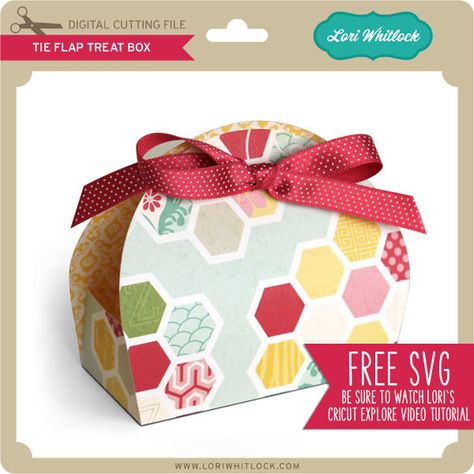 Freebies – Lori Whitlock Cricut Explore Tutorials, Treat Box Template, Paper Box Template, Free Cricut, Gift Box Template, Treat Box, File Box, Cricut Free, Pillow Box