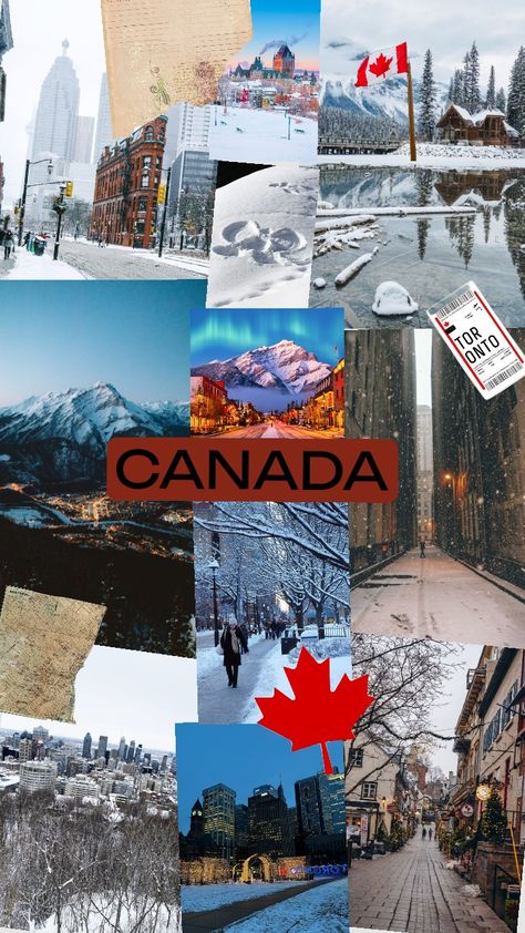 #WINTER#CANADA Canada Map Aesthetic, Canada Astethic, Canada Winter Aesthetic, Canada Aesthetic Winter, Canada Wallpaper Iphone, Canada Vision Board, Adulting Aesthetic, Canadian Aesthetic, Canada Cities