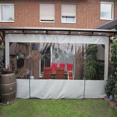 Commercial Awning, Pvc Curtain, Screened In Porch Diy, Porch Enclosures, Garden Awning, Outdoor Curtains For Patio, Tent Awning, Patio Enclosures, Patio Curtains