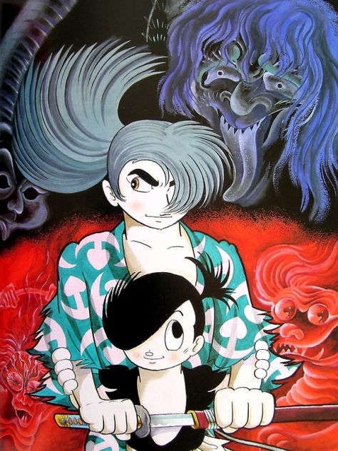 omercifulheaves:  “Dororo  Art by Osamu Tezuka  ” Osamu Tezuka, Hanako San, Galaxy Express, Illustration Manga, Astro Boy, Art Manga, Manga Artist, Old Anime, Anime Canvas