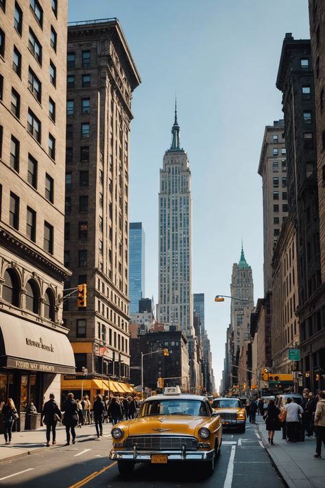 Iconic and Unmissable: A Tourist's Guide to New York City's Landmarks Empire State Building Aesthetic, Statue Of Liberty Aesthetic, Life Visualization, Liberty Island, Building Aesthetic, The Empire State Building, Adirondack Mountains, Tourist Guide, American Freedom