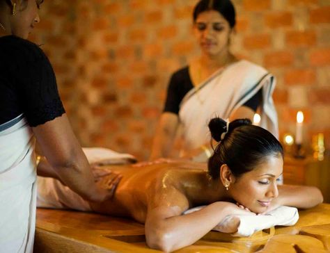 Kerala is the home of Ayurvedic massage. This Indian style of massage therapies developed in Kerala with the help of Kalarimarma, Sidhamarma and Ayurveda ( these three bases are the real combination of true massage). Ayurveda Spa, Ayurvedic Spa, Ayurveda Hospital, Ayurvedic Therapy, Ayurvedic Massage, Ayurvedic Oil, Ayurveda Yoga, Ayurvedic Healing, Massage Center