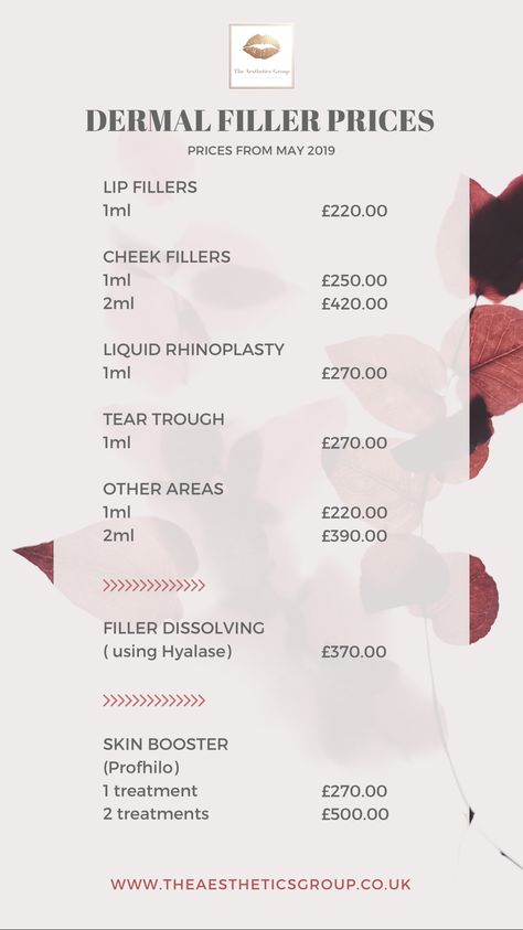 Facial Aesthetic, Botox And Fillers, Price List Design, Tear Trough, Aesthetic Business, Cheek Fillers, Botox Injections, List Design, The Aesthetics