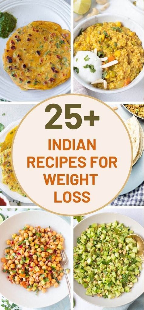 colletcion of Indian foods to lose weight Low Calorie Indian Food, Low Calorie Vegetarian Recipes, Indian Diet Recipes, Healthy Dinner Recipes Indian, Indian Dinner Recipes, Indian Veg Recipes, Indian Diet, Healthy Indian Recipes, Indian Foods