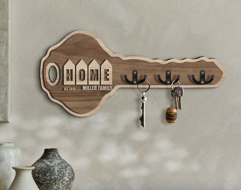 Man Cave Names, Entry Organizer, Entry Organization, Embossed Text, Entryway Organizer, Veterans Day Gifts, Home Decor Rustic, Metal Hanger, Entryway Organization