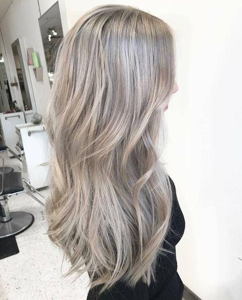 3,252 Likes, 16 Comments - Fanola Professional USA (@fanola) on Instagram: “Soft Ash Blonde by @hairstylesbytanja Do you love blonde hair? ” Ash Blonde Hair Color Ideas, Ashy Blonde Hair, Soft Blonde Hair, Ash Blonde Hair Color, Blonde Colors, Blond Hairstyles, Ash Blonde Hair Colour, Ash Hair, Ash Blonde Balayage