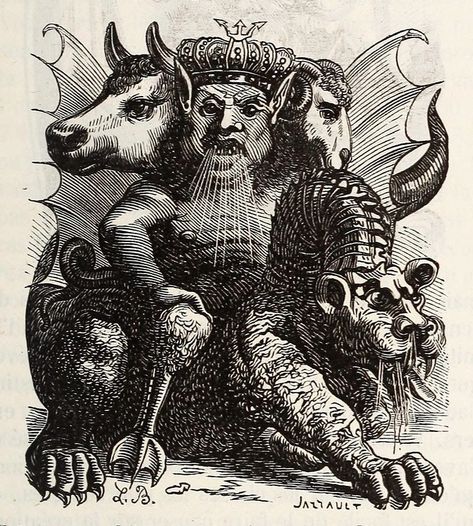 Defining the Demonic – The Public Domain Review Asmodeus Demon, Rave Aesthetic, Goth Rave, Evil Demons, Vintage Gallery, Aleister Crowley, Occult Art, Arte Obscura, Trik Fotografi