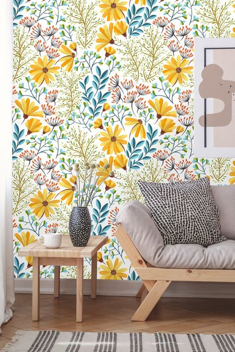 Mural Cafe, Brick Paper, Kindergarten Wallpaper, Thick Wallpaper, Leaves Wallpaper, Commercial Wallpaper, Wallpaper Peel And Stick, Nursery Wallpaper, Leaf Wallpaper