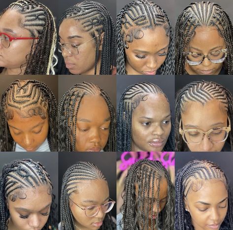 Straight Up Hairstyles Braids African, Straight Back Feed In Braids With Design, Straight Back Braids Cornrows Hairstyles, Straight Up Hairstyles, Latest Braid Styles, Fulani Braids Hairstyles, Hair Braid Designs, New Braided Hairstyles, Latest Hair Braids