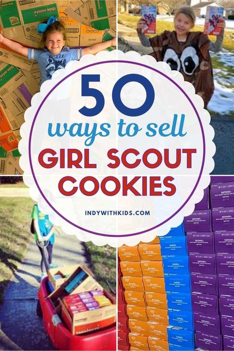 Girl Scout Cookie Selling Ideas, Girl Scout Wagon Ideas, Girl Scout Trip Ideas, Girl Scouts Cookies Selling, Girl Scout Cookie Sales Ideas, Girl Scout Cookie Crafts, Brownies Activities, Buy Girl Scout Cookies, Selling Girl Scout Cookies