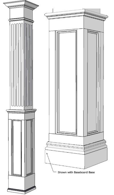 Wood Columns Interior, Interior Column Design, Column Decoration Ideas, Columns Interior, Modern Column, Columns Decor, Column Decoration, Wood Column, Architectural Columns