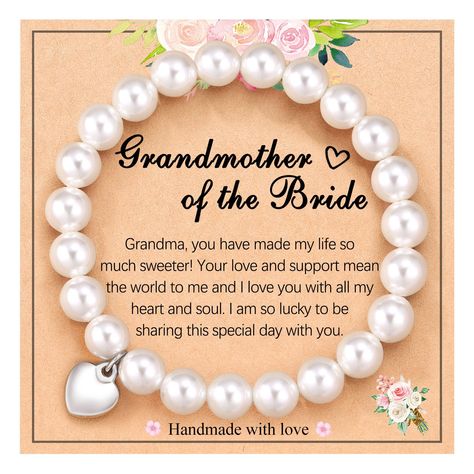 Bridesmaid Pearl Bracelet, Bride Bracelet, Wedding Blessing, Blessing Bracelet, Pearl Bracelet Wedding, Groom Gifts, Mother Of The Groom Gifts, Mother In Law Gifts, Elastic Rope