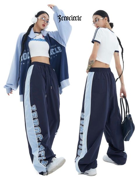 Kpop Outfits Colorful, Hip Hop Outfits For Women Dancers, Street Dance Fashion, Dancer Outfits Korean, Dancer Aesthetic Outfit, Dancer Outfits Aesthetic, Dancer Fits, Hiphop Dance Outfit, Street Dance Outfit