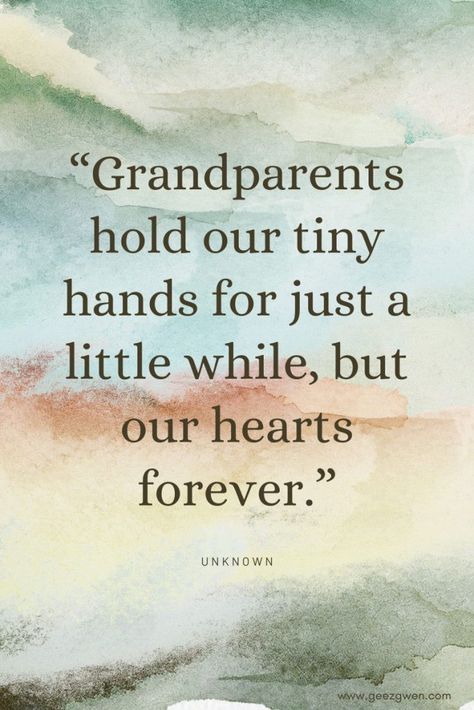 Grand Parents Day Quotes, Quotes About Grandparents, Grandparents Day Quotes, Parents Day Quotes, Grandparent Quotes, God's Miracles Quotes, Citation Souvenir, Short And Sweet Quotes, Grandkids Quotes