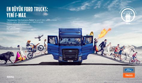 Ford Truck - F-Max on Behance Big Ford Trucks, Car Advertising Design, Funny Quote Prints, Ashok Leyland, Ad Car, Trucks Print, Volvo Trucks, Car Advertising, Cargo Shipping