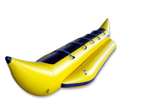 banana boat Wacky Races, Inflatable Boats, Sports Products, Banana Boat, Inflatable Boat, Year 1, Motor Boats, Air Pump, Pvc Material