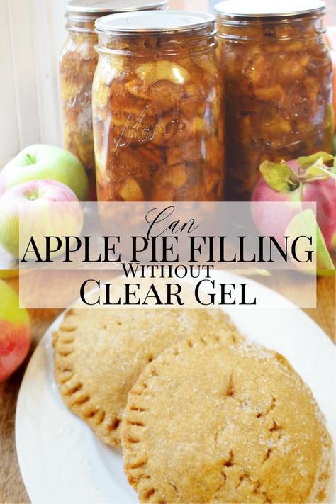 This is my go to recipe for apple pie filling made WITHOUT clear gel. I have no worries about it being runny. This pie filling is ready to pour into a pie crust and bake. Here's how to do it! Making this homemade pie filling will take time but will also save you time when the holidays such as Thanksgiving and Christmas come around. It's so wonderful to have a pie filling ready to go without all the toxins and additives. Easy Canned Apple Pie Filling, Canned Apple Pie Filling Recipes Without Clear Gel, Apple Pie Filling Canned Recipes, Amish Canned Apple Pie Filling, Canned Apple Pie Filling Without Clear Gel, Pressure Can Apple Pie Filling, Pressure Canned Apple Pie Filling, Homemade Canned Apple Pie Filling, Bottled Apple Pie Filling