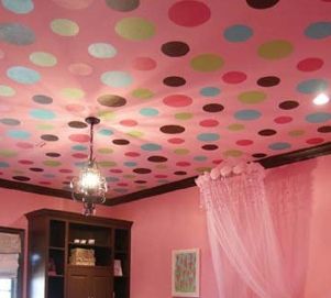 Polka Dot Room, Girls Bedroom Paint, Polka Dot Nursery, Princess Room, Daughters Room, Big Girl Rooms, Bedroom Paint, Wall Graphics, Kids' Room