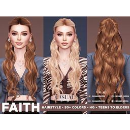 Half Up Half Down Sims 4 Cc Hair, Sims 4 Cc Half Up Half Down Hair, Sims 4 Half Up Half Down Hair, Sims 4 Cc Wavy Hair, Sims 4 Long Hair, Sims4 Cc Hair, Long Wavy Curls, Cc The Sims 4, Sims 4 Cc Hair