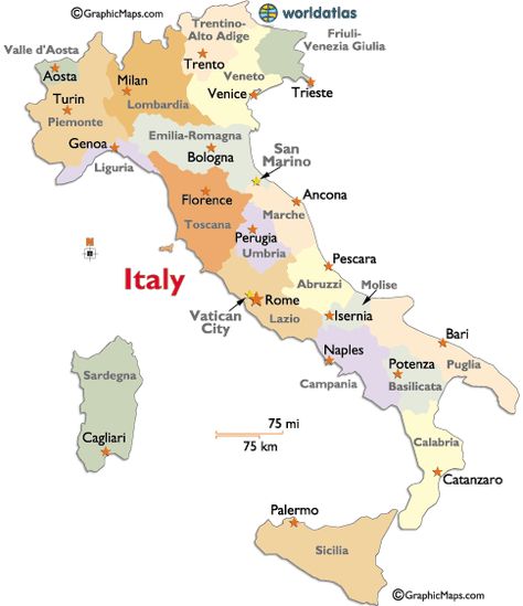 regions of italy map | 20 regions including the 5 autonomous regions of friuli venezia giulia ... Map Of Italy Regions, World Map Africa, Italy Regions, Vila Medieval, Map Of Usa, Map Of Italy, Italian Lessons, Things To Do In Italy, Learn Italian