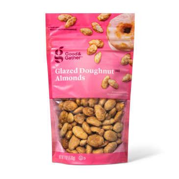 Target's Newest $4 Snack Has Shoppers Stocking Up Before They Sell Out | The Kitchn Good & Gather, Target Snacks, Good And Gather, Glazed Almonds, Glazed Doughnut, Homemade Trail Mix, Glazed Doughnuts, Nature Valley, Kid Friendly Snack