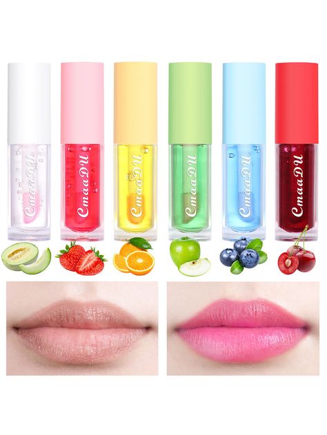 Cherry Lip Balm, Color Changing Lipstick, Natural Lip Gloss, Tinted Lip Gloss, Flavored Lip Gloss, Hydrating Lip Gloss, Clear Lip Gloss, Gloss Labial, Lip Gloss Set