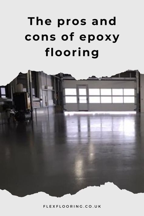 Choosing the right flooring for your environment can be a tough a decision, and (like most things) there are pros and cons that come with any material choice for your flooring solution. If you’re thinking about installing epoxy flooring for either domestic or commercial purposes, consider the pros and cons for your environment and establish whether it is a good fit or not. Epoxy Over Brick Floor, Epoxy Floor And Countertops, Interior Epoxy Flooring, Basement Epoxy Floor Ideas, Apoxy House Floor Ideas, Black Epoxy Floor, Epoxy Floors In Home, Epoxy Floor Basement, Finished Concrete Floors