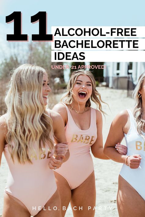 Bachelorette Ideas Non Alcoholic, Bachelorette Party Themes Non Alcoholic, One Day Bachelorette Party, Non Alcohol Bachelorette Party Ideas, Bachelorette Party Ideas Under 21, Bridal Weekend Ideas, Bachelorette Party Non Alcoholic, Bachelorette Trip Activities, Bachelorette Party Ideas Non Alcoholic